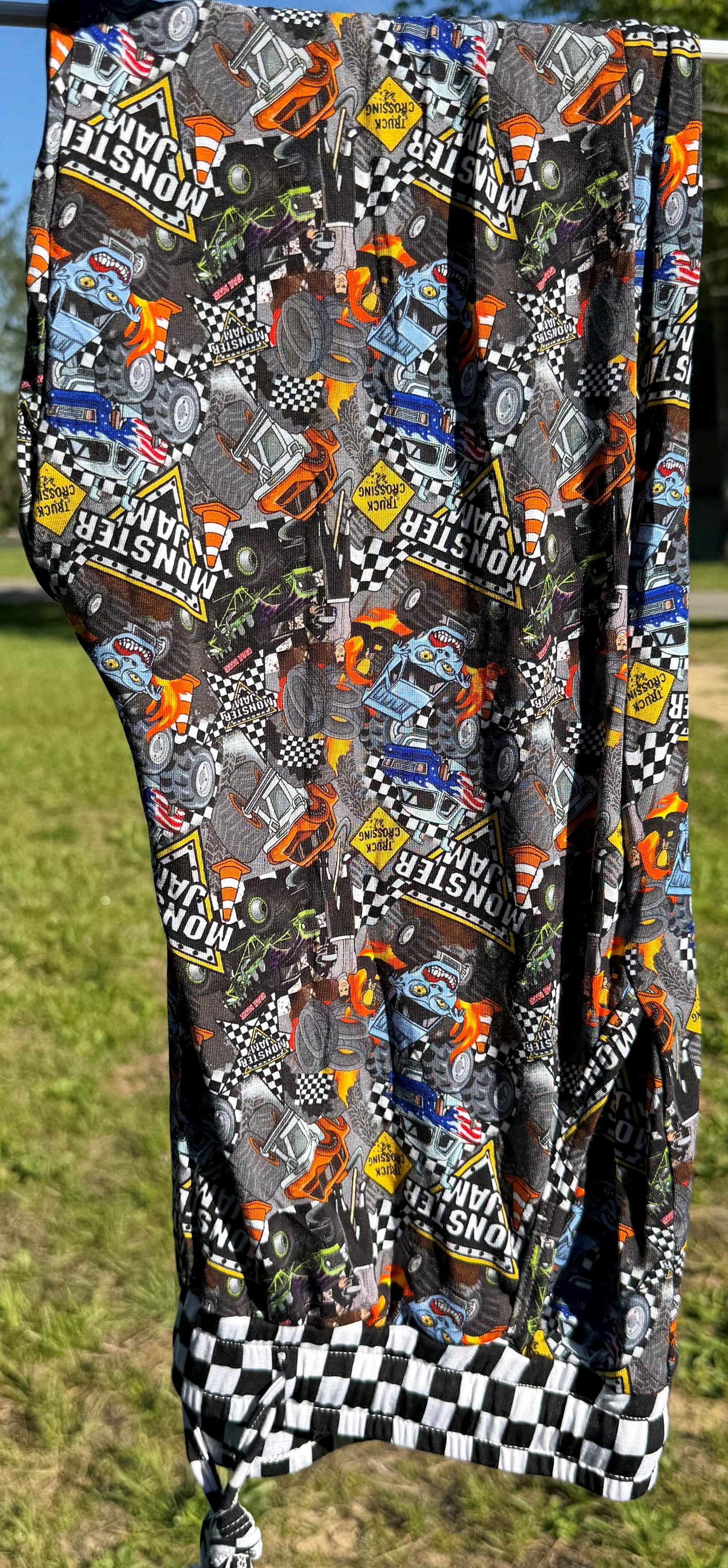 Monster Madness Adult Straight Leg Lounge Pants