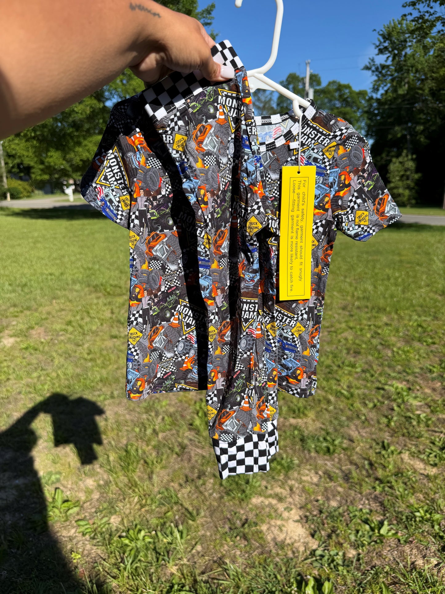 Monster Madness Short Sleeve/Pants Set