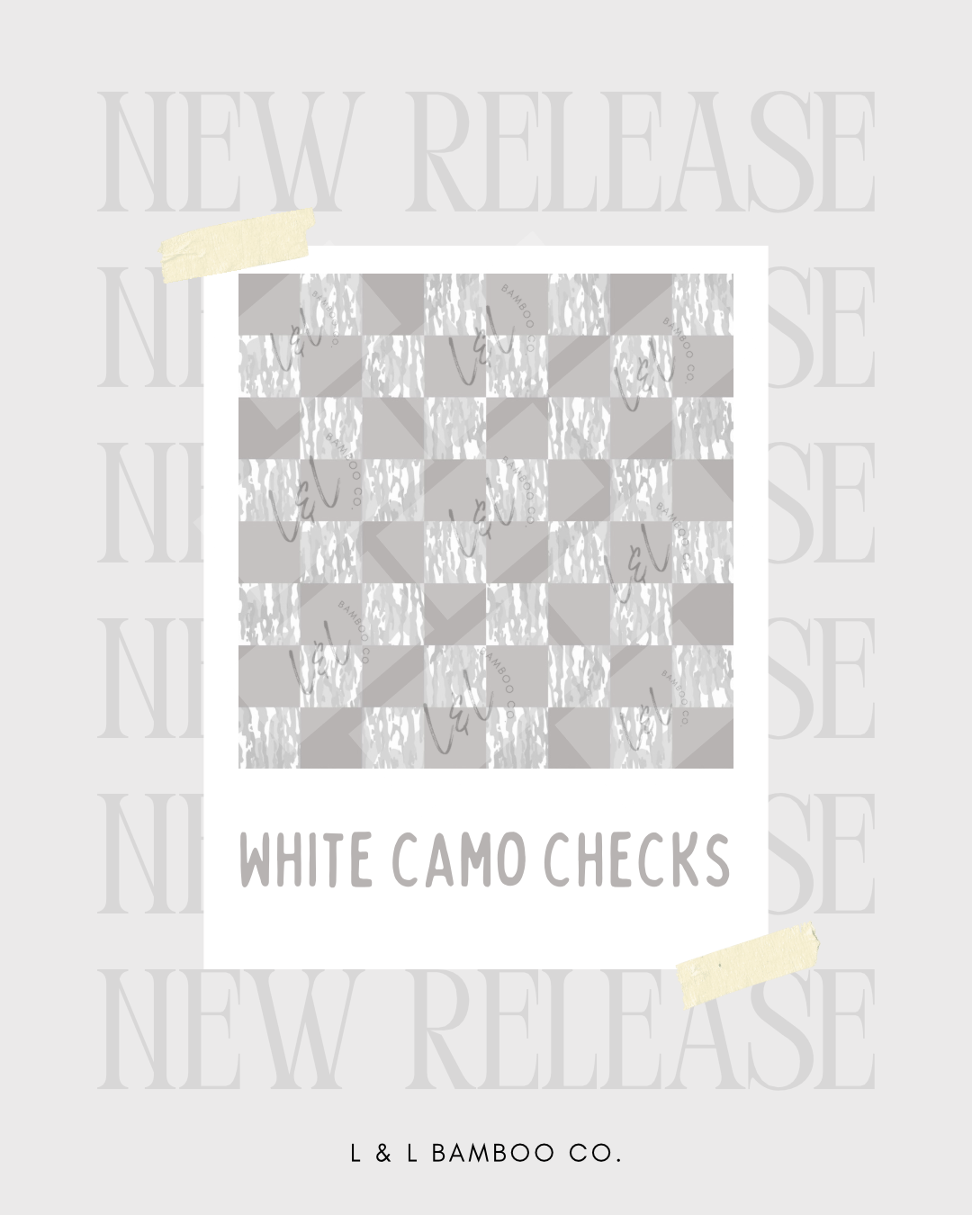 White Camo Checkered Collection