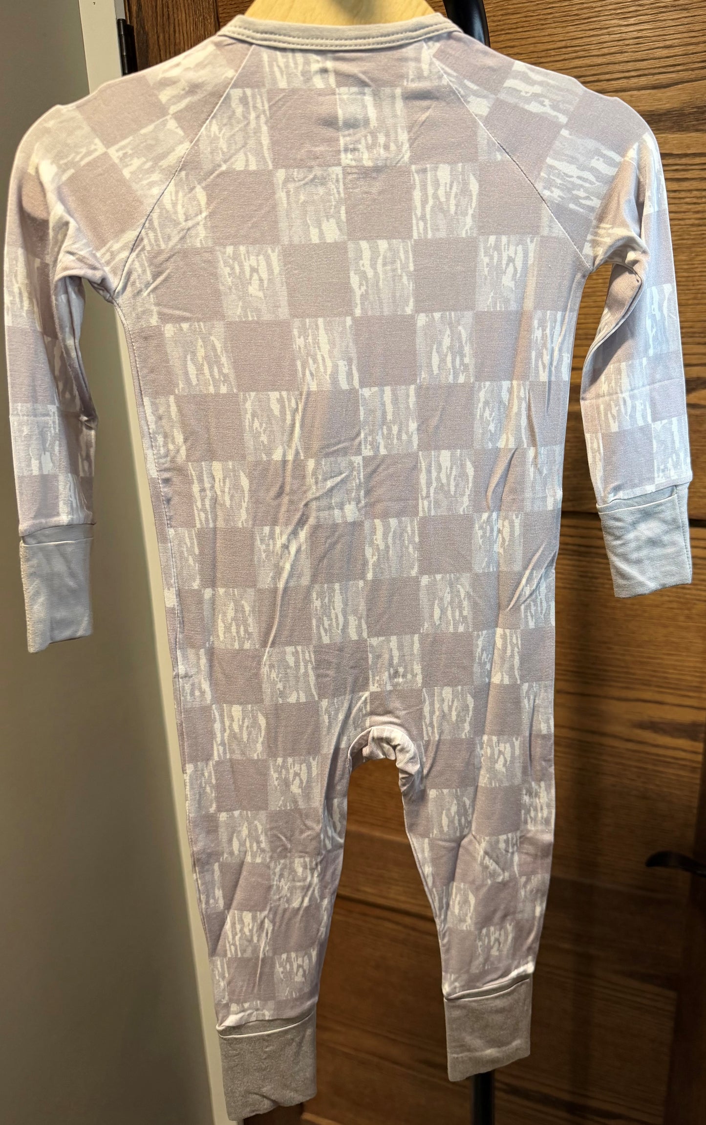 White Camo Checks Zippy