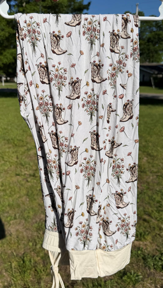 Bloomin' Boots Adult Joggers