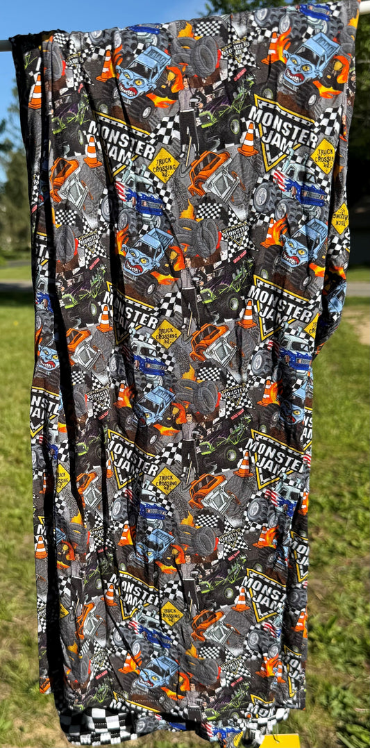 Monster Madness Adult Straight Leg Lounge Pants