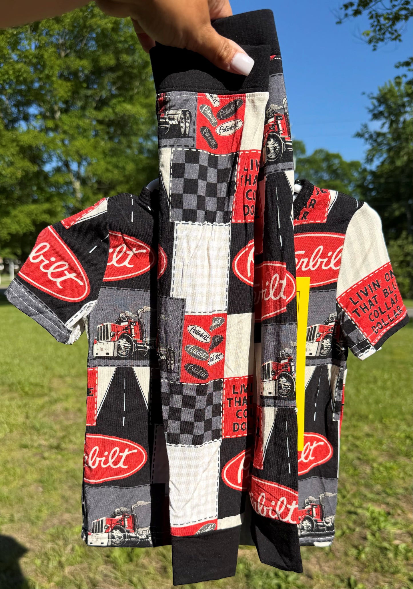 Truckin' Daddy Short Sleeve/Pants Set