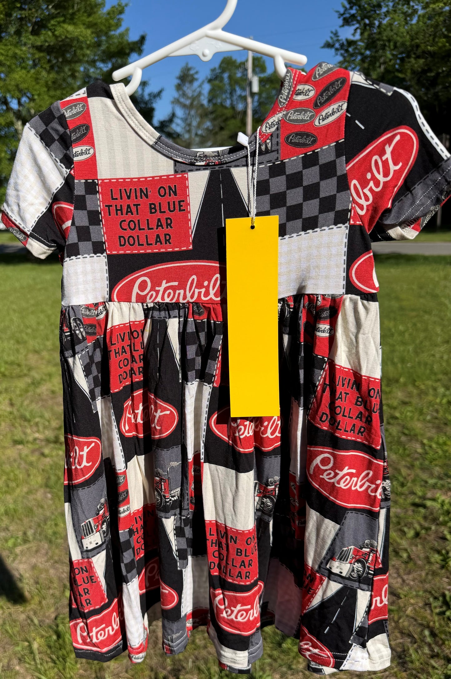 Truckin' Daddy Twirl Dress
