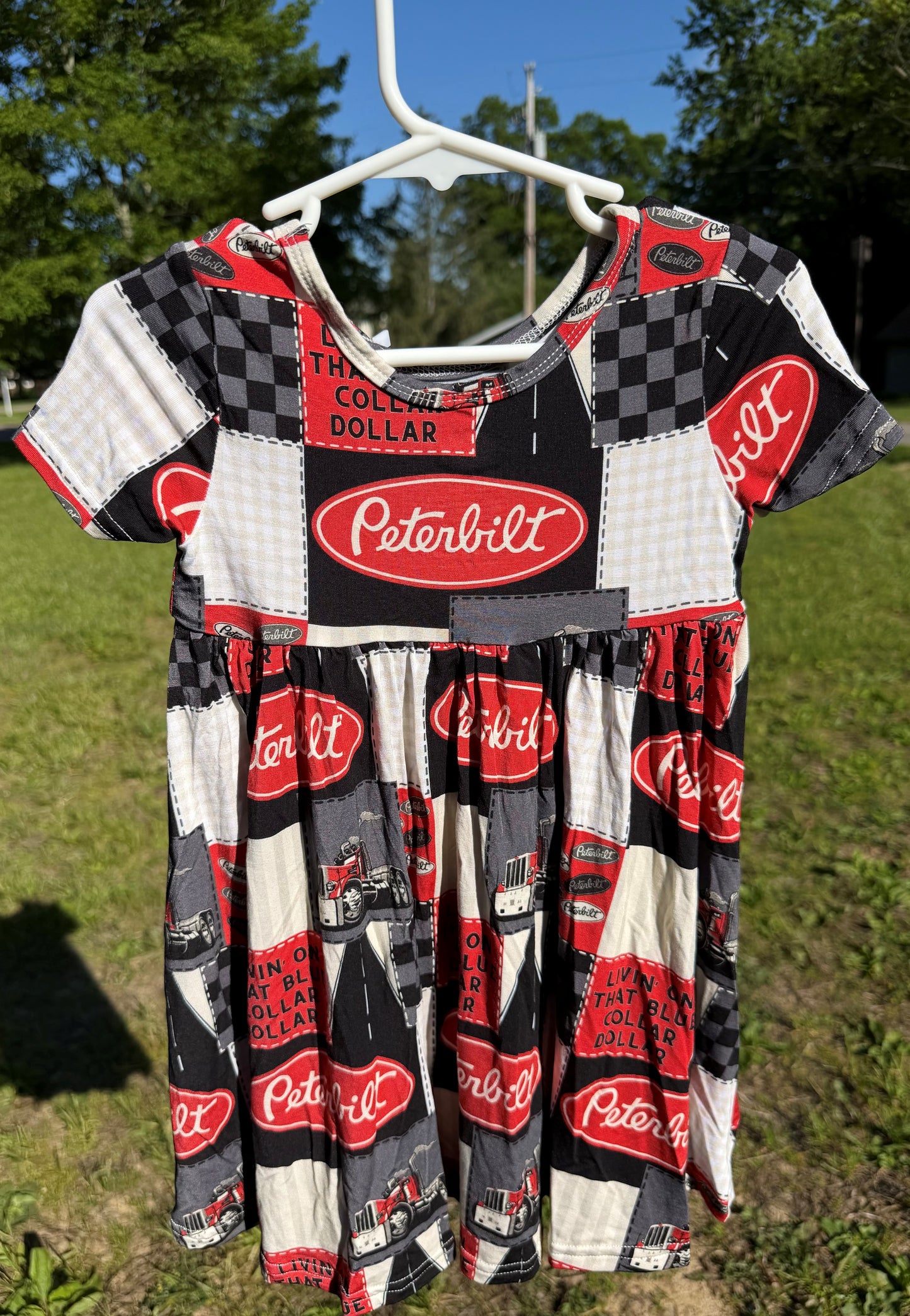 Truckin' Daddy Twirl Dress